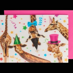 Action Carte de vœux avec animaux* Cartes