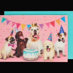 Action Carte de vœux avec animaux* Cartes