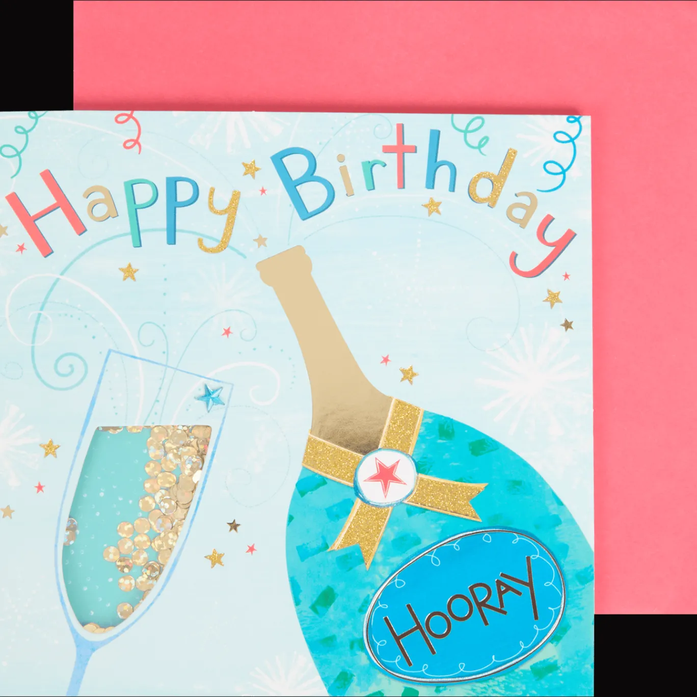 Action Carte de vœux avec confettis* Cartes