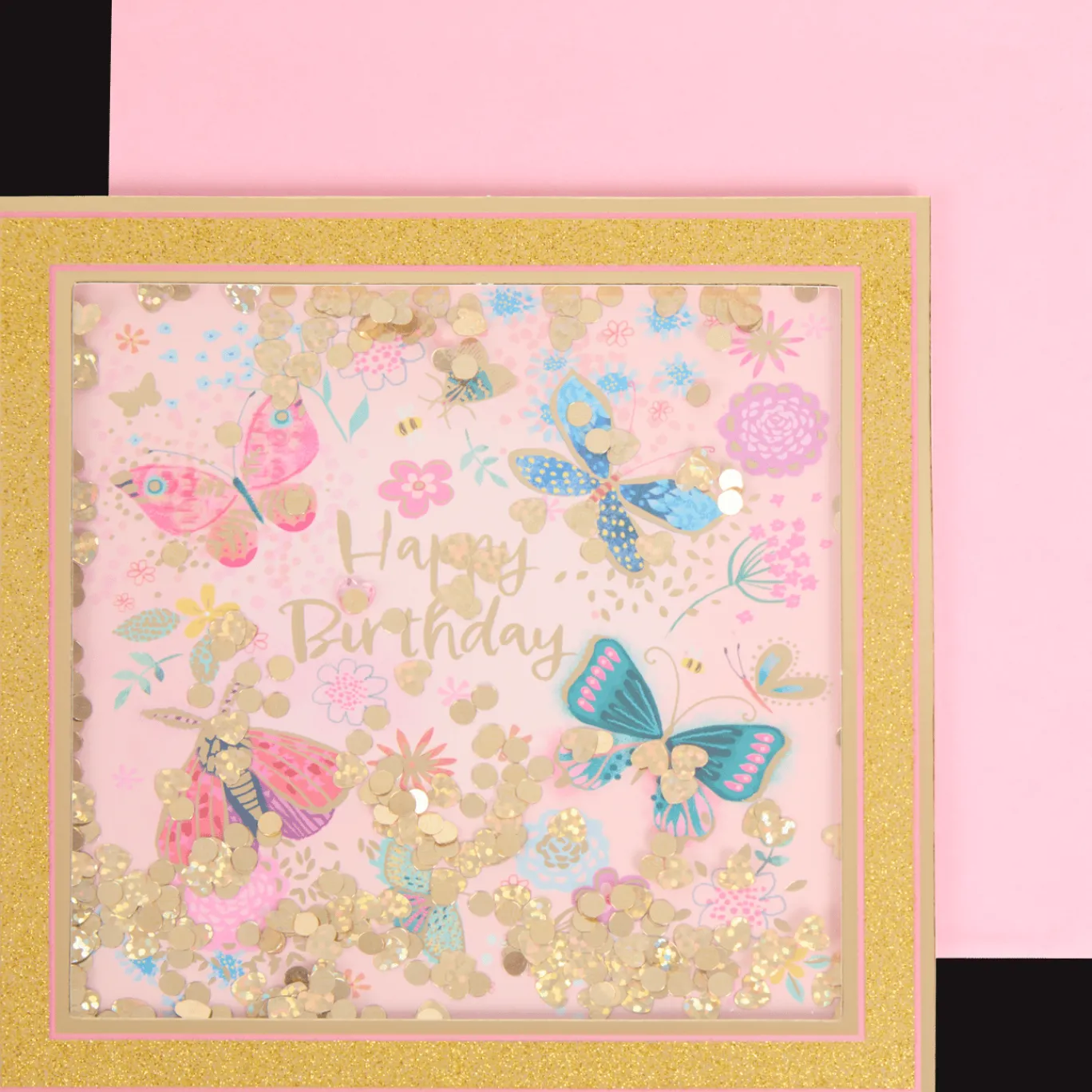 Action Carte de vœux avec confettis* Cartes