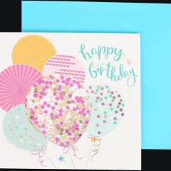 Action Carte de vœux avec confettis* Cartes