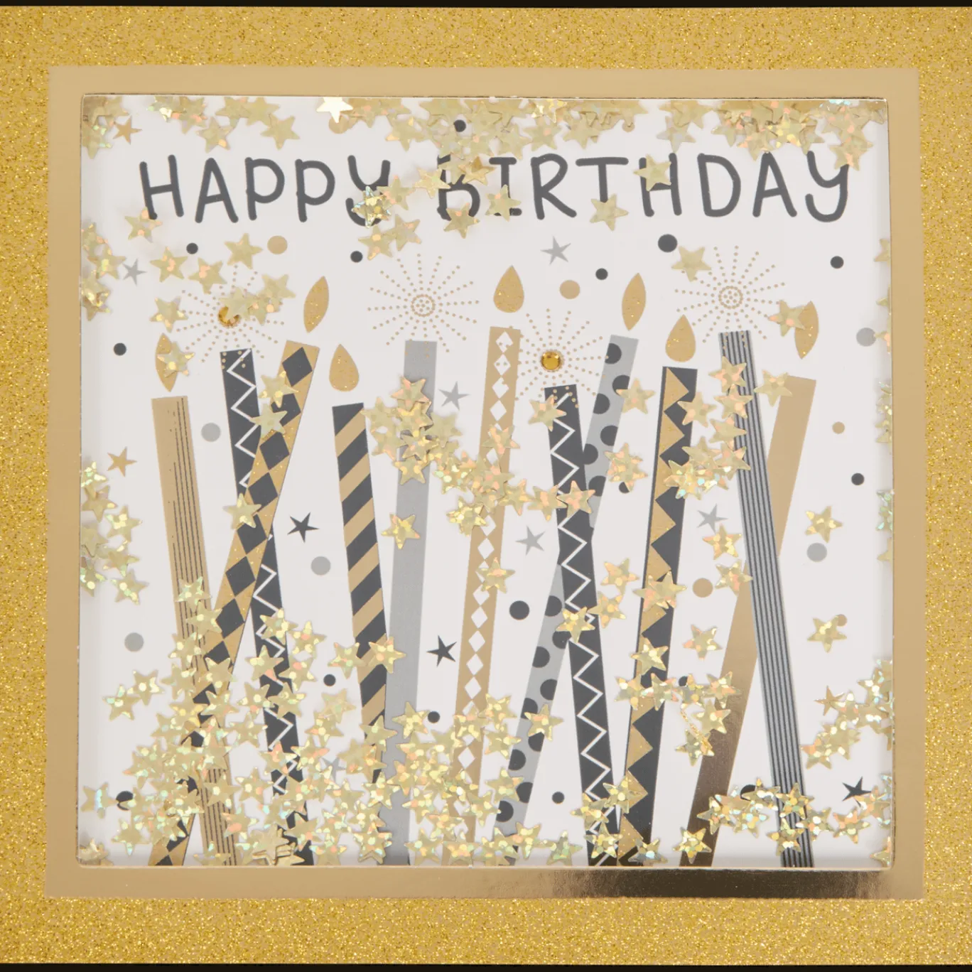 Action Carte de vœux avec confettis* Cartes