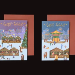 Action Cartes de vœux avec maisonnette* Cartes