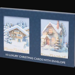 Action Cartes de vœux avec maisonnette* Cartes