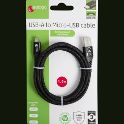 Action Câble de charge et de transfert de données Sologic Micro-USB* Câbles Et Répartiteur