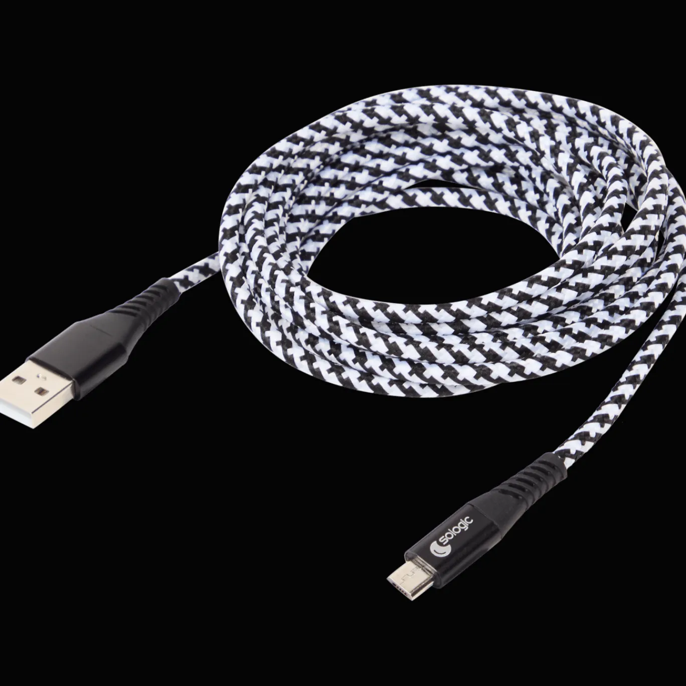 Action Câble de charge et de transfert de données Sologic Micro-USB* Câbles Et Répartiteur