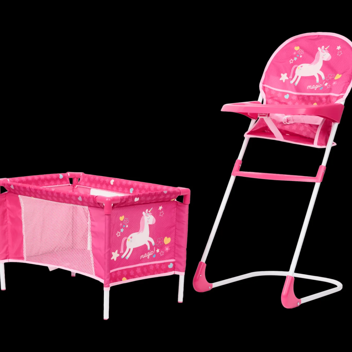 Action Chaise et berceau de poupée* Peluches Et Poupées