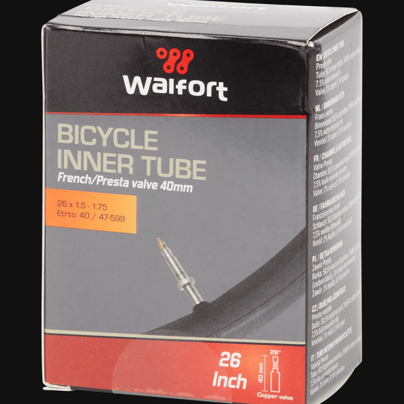 Walfort Chambre à air* Accessoires Vélo