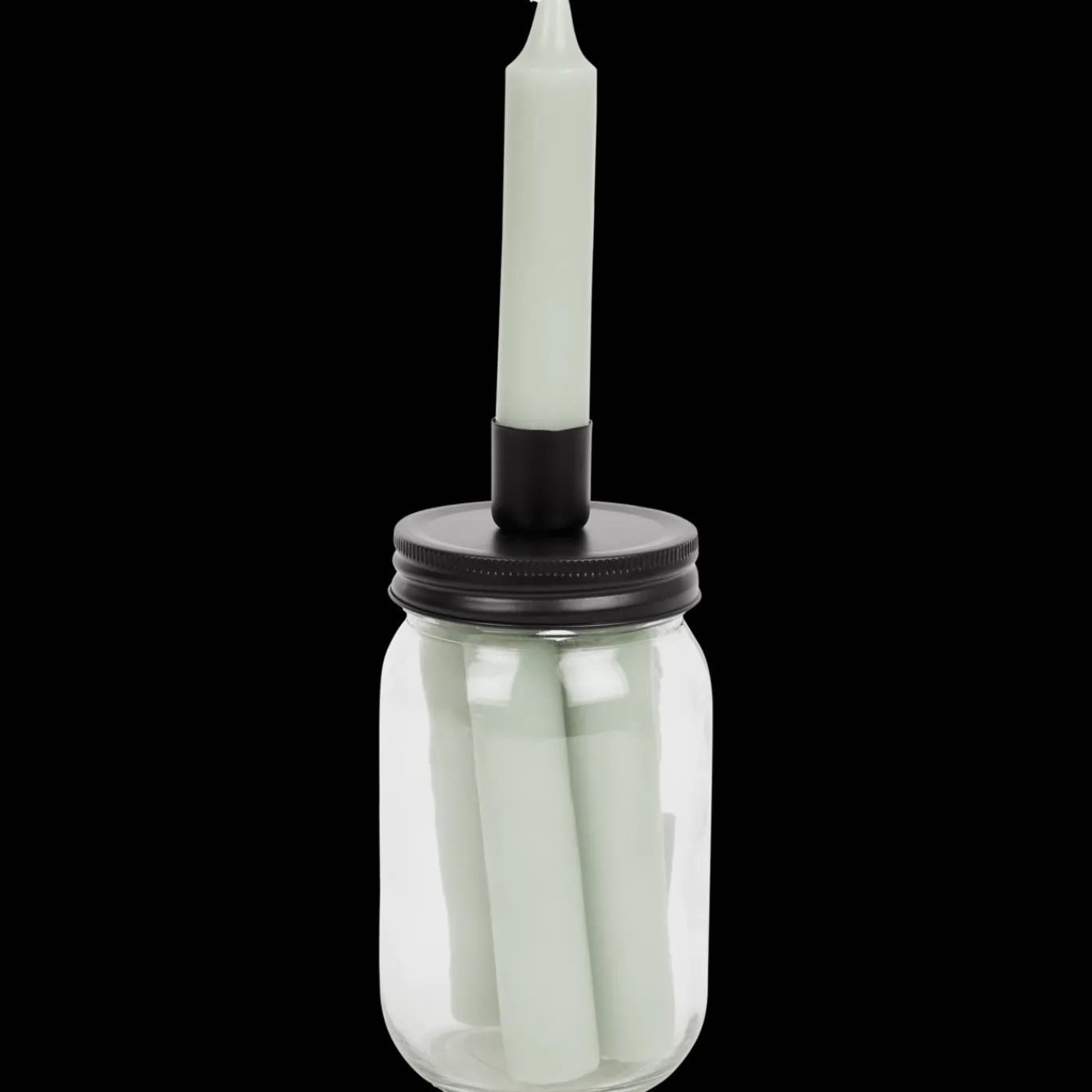 Action Chandelles dans un bocal* Bougies