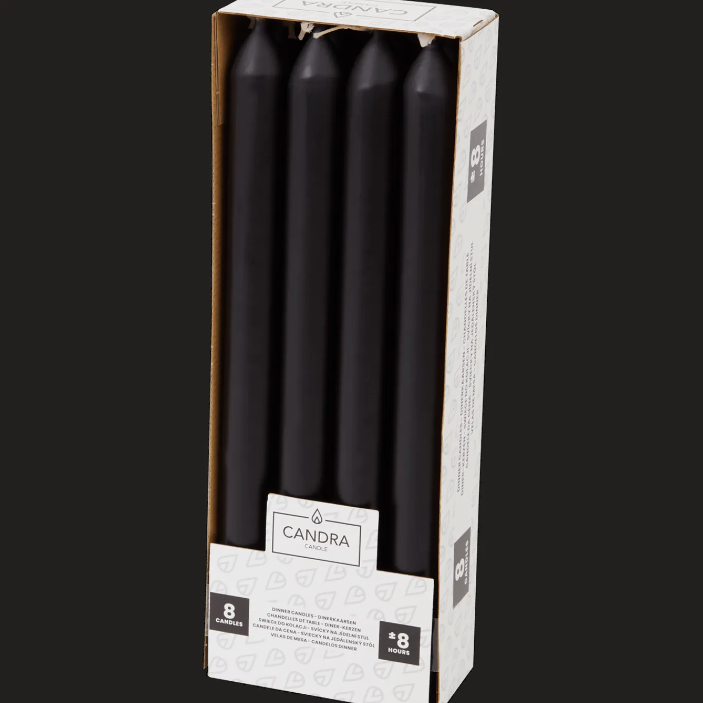 Candra Chandelles noires* Bougies
