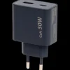 Sitecom Chargeur secteur rapide à 2 ports* Rallonges