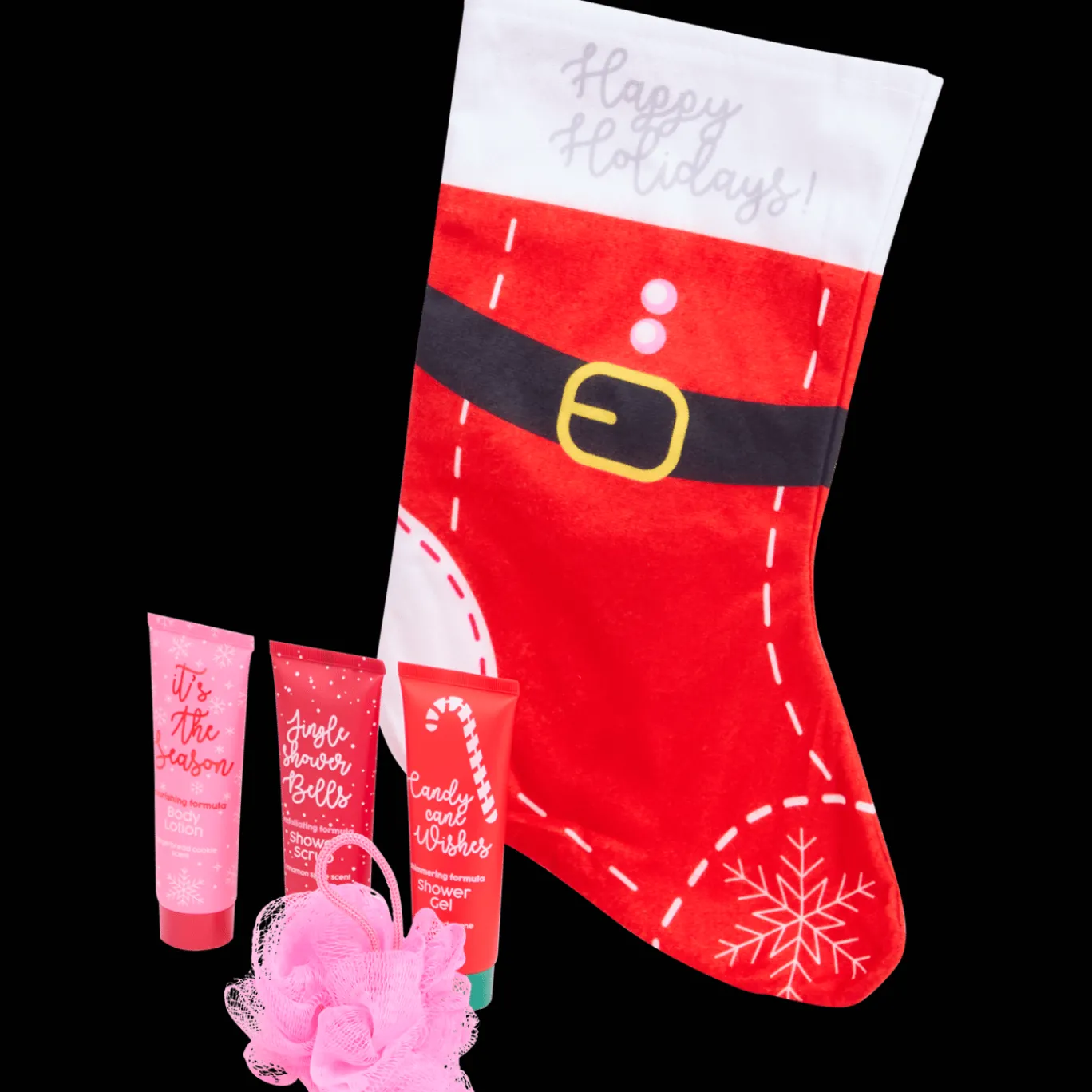 Action Chaussette de Noël garnie* Soins Corporels