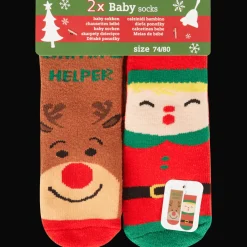 Action Chaussettes de noël pour bébé* Collants/Bas