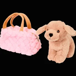Action Chien en peluche dans sac à main* Peluches Et Poupées