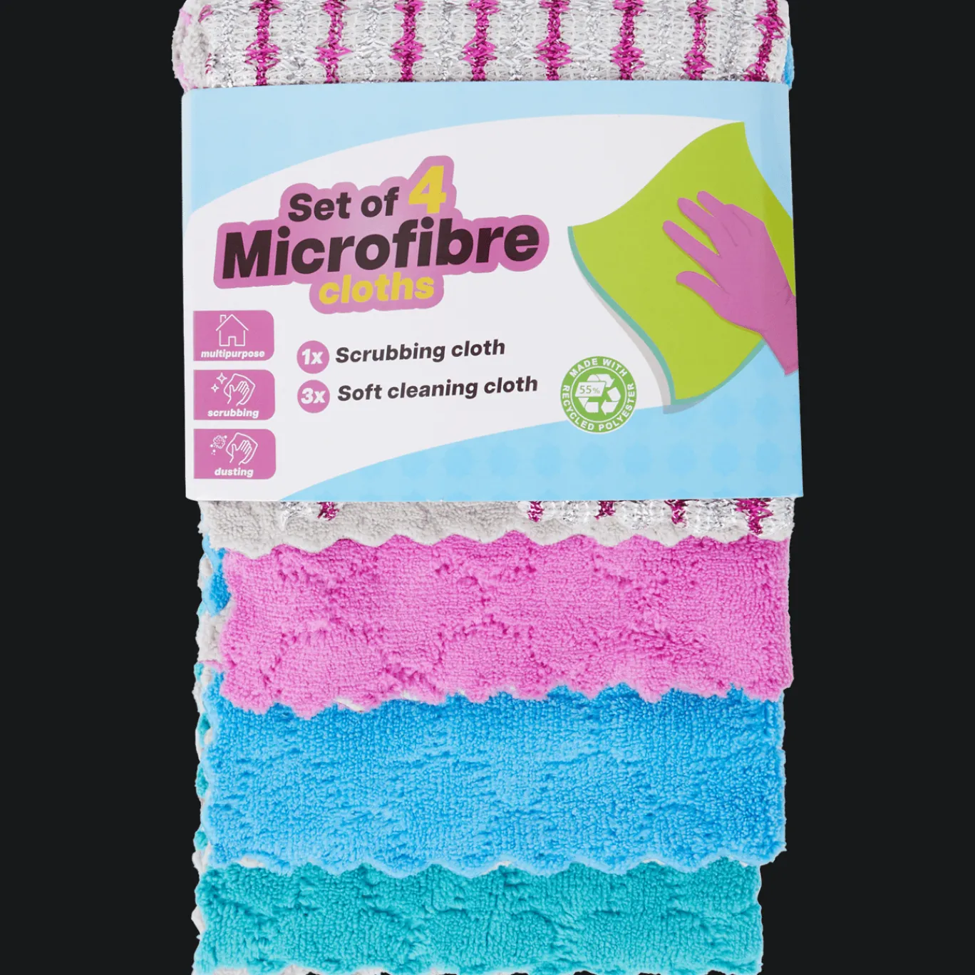 Action Chiffons en microfibre* Articles De Nettoyage