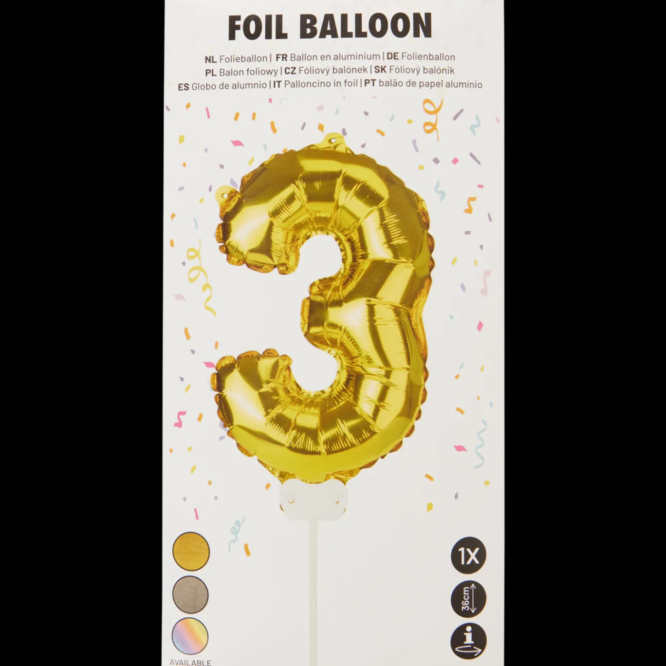 Action Chiffre ballon mylar* Ballons Et Guirlandes