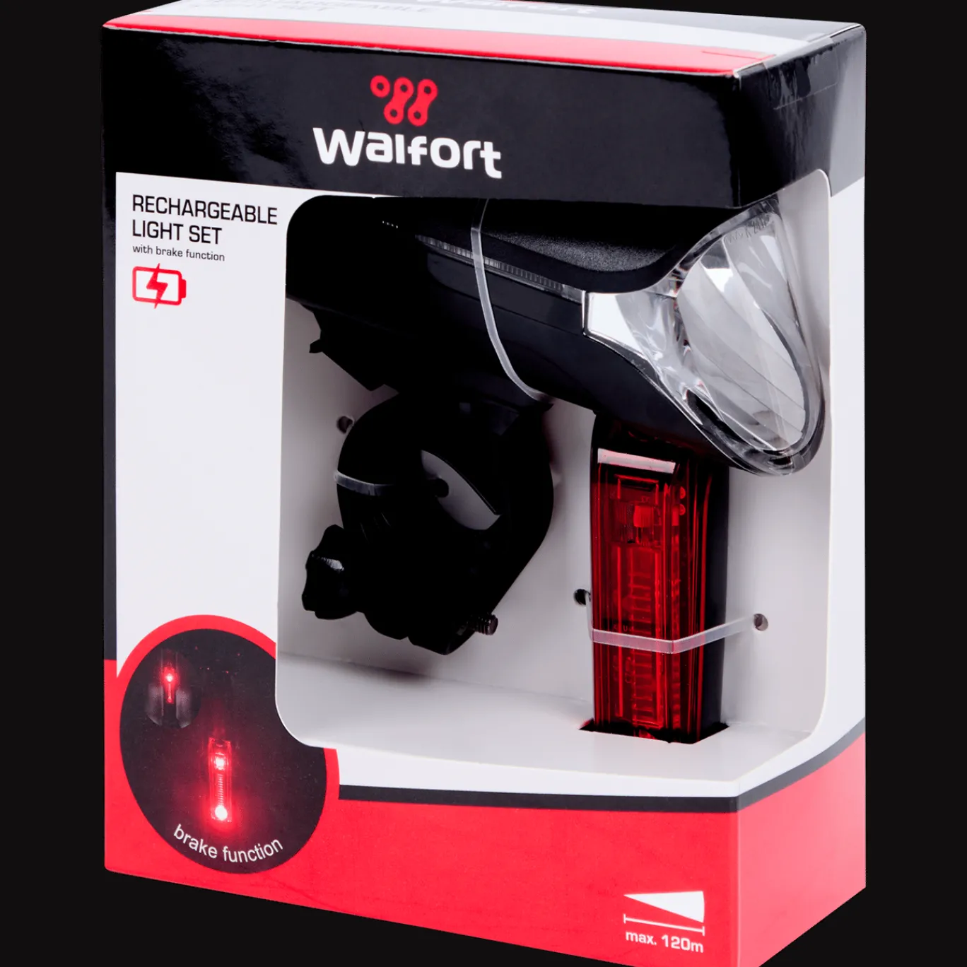 Walfort Éclairages de vélo rechargeables* Accessoires Vélo