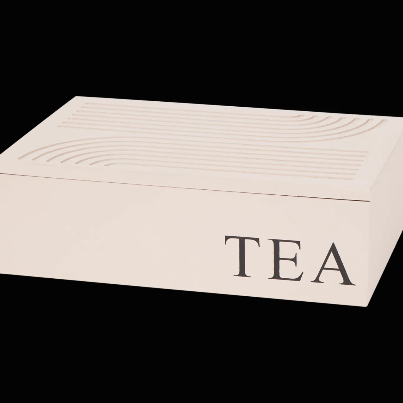 Action Coffret à thé avec texte* Accessoires Pour La Maison