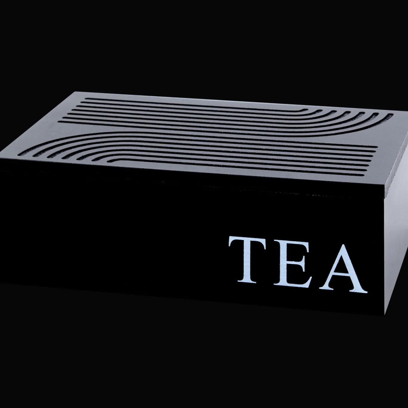 Action Coffret à thé avec texte* Accessoires Pour La Maison