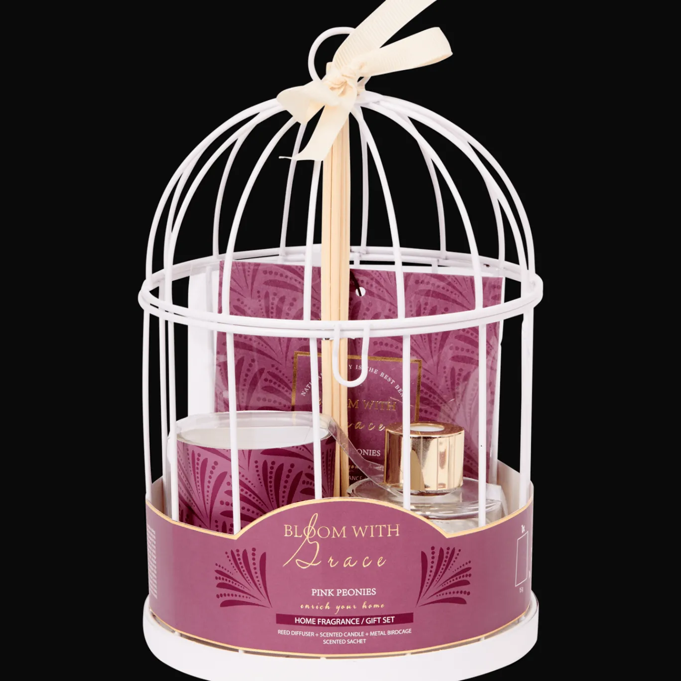 Action Coffret cadeau bougie et diffuseur à bâtonnets* Bougies