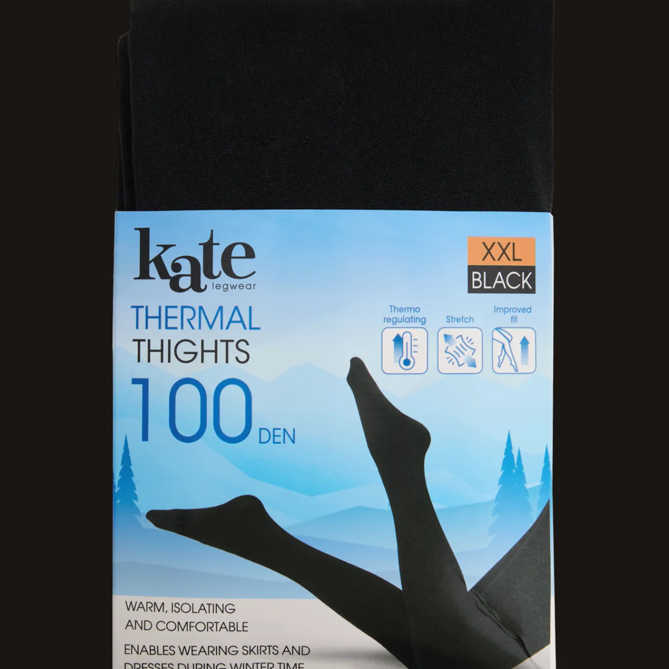 Kate Legwear Collants thermiques 100 deniers* Collants/Bas