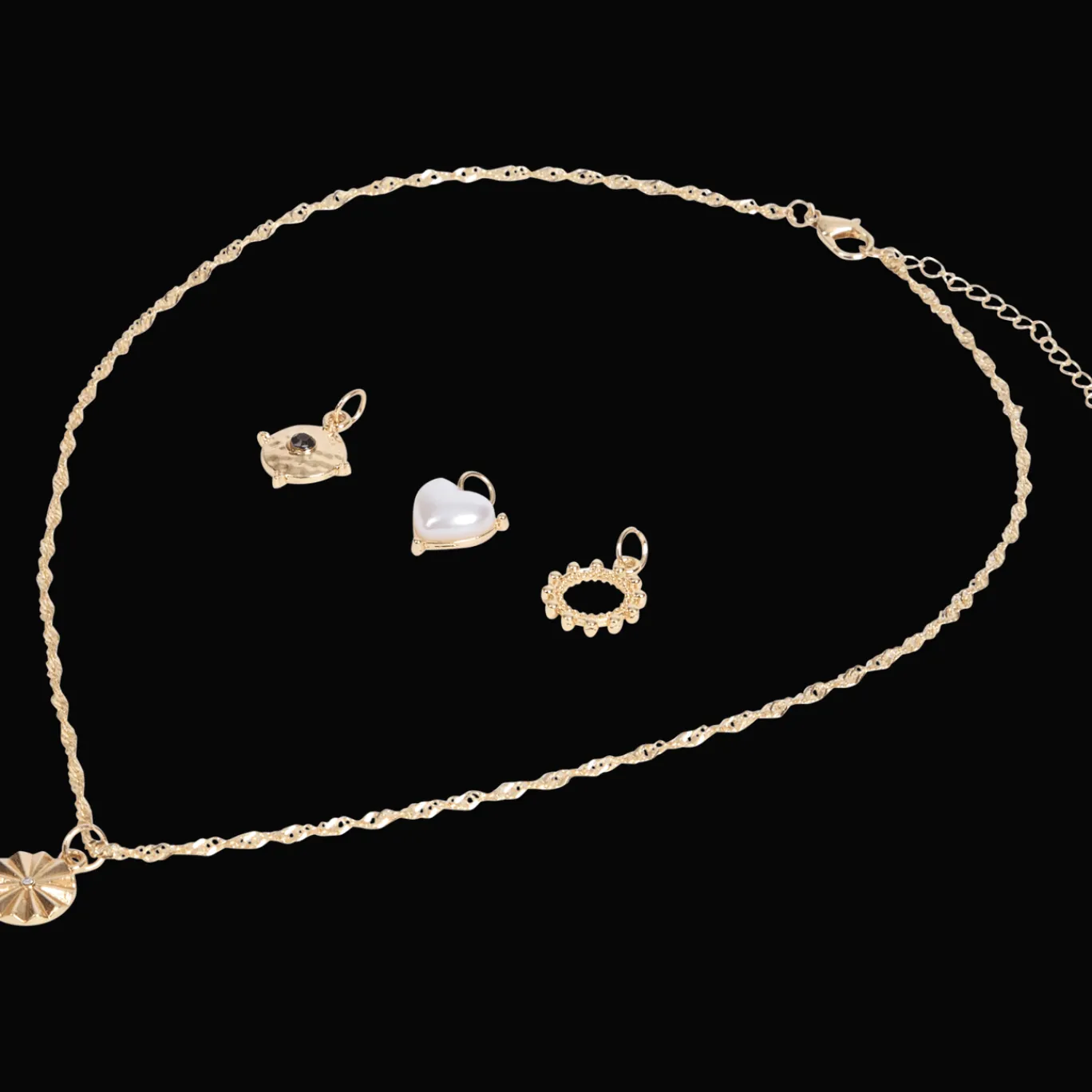 Action Collier avec pendentifs interchangeables* Montres Et Bijoux