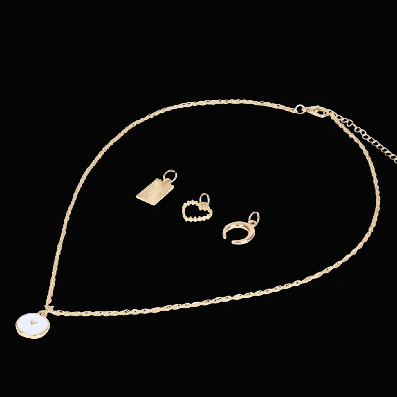 Action Collier avec pendentifs interchangeables* Montres Et Bijoux