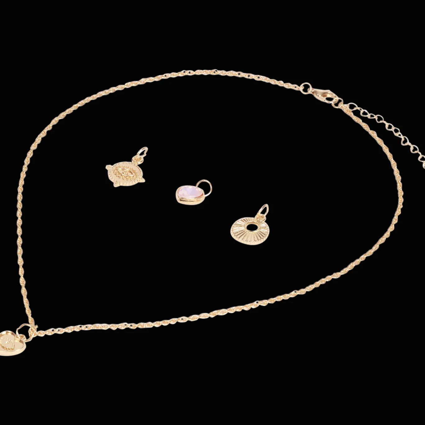 Action Collier avec pendentifs interchangeables* Montres Et Bijoux
