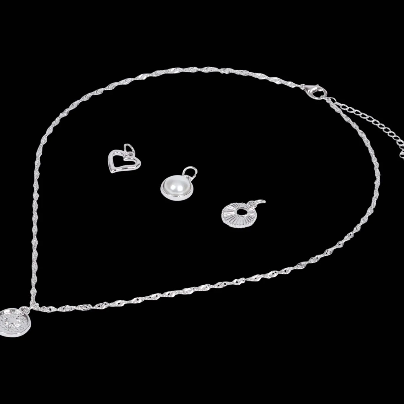 Action Collier avec pendentifs interchangeables* Montres Et Bijoux