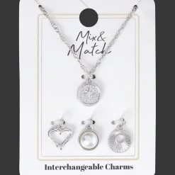 Action Collier avec pendentifs interchangeables* Montres Et Bijoux