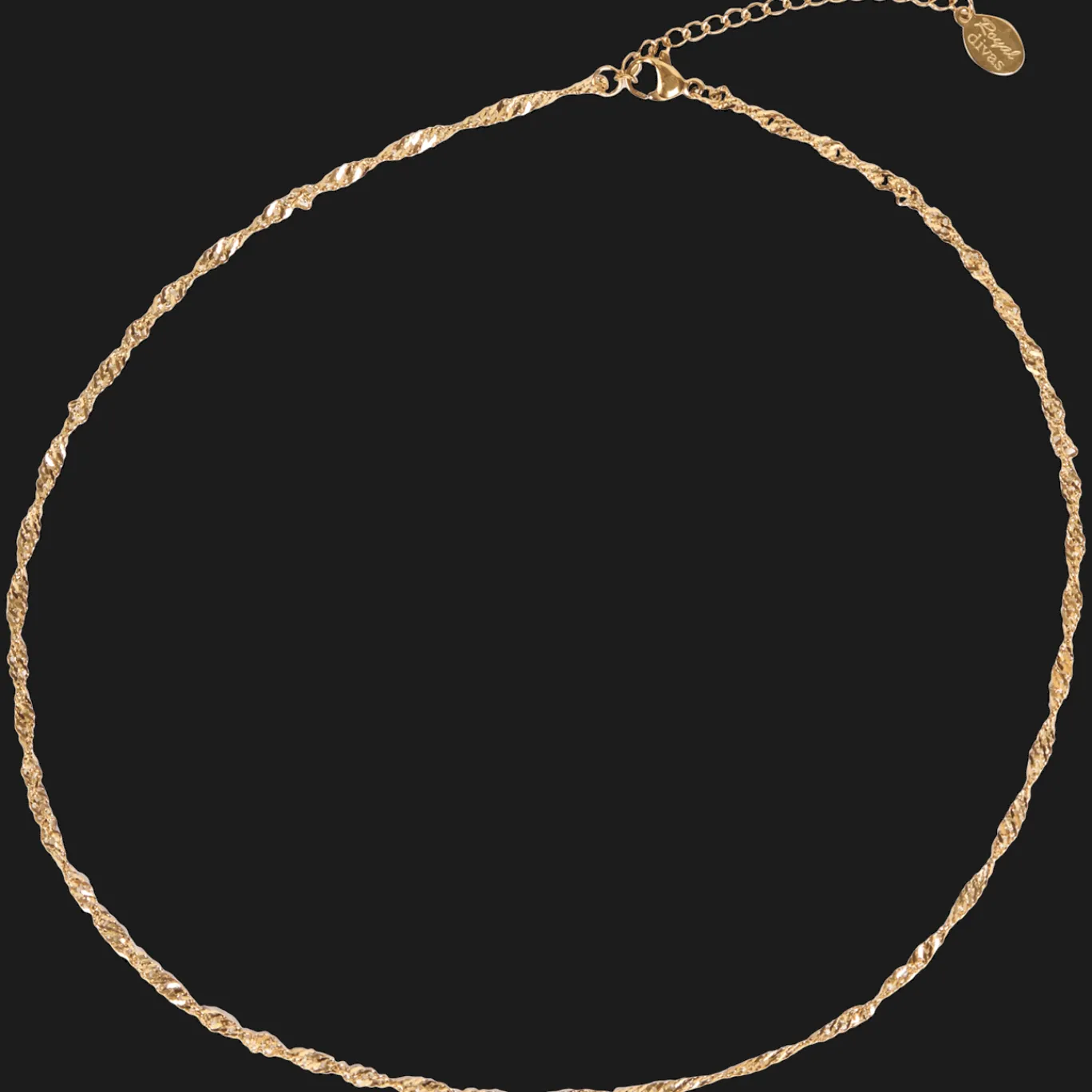 Action Collier en acier inoxydable Royal Divas* Montres Et Bijoux