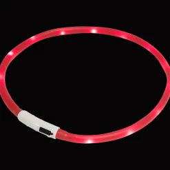 Action Collier LED rechargeable pour chien* Accessoires Pour Animaux Domestiques