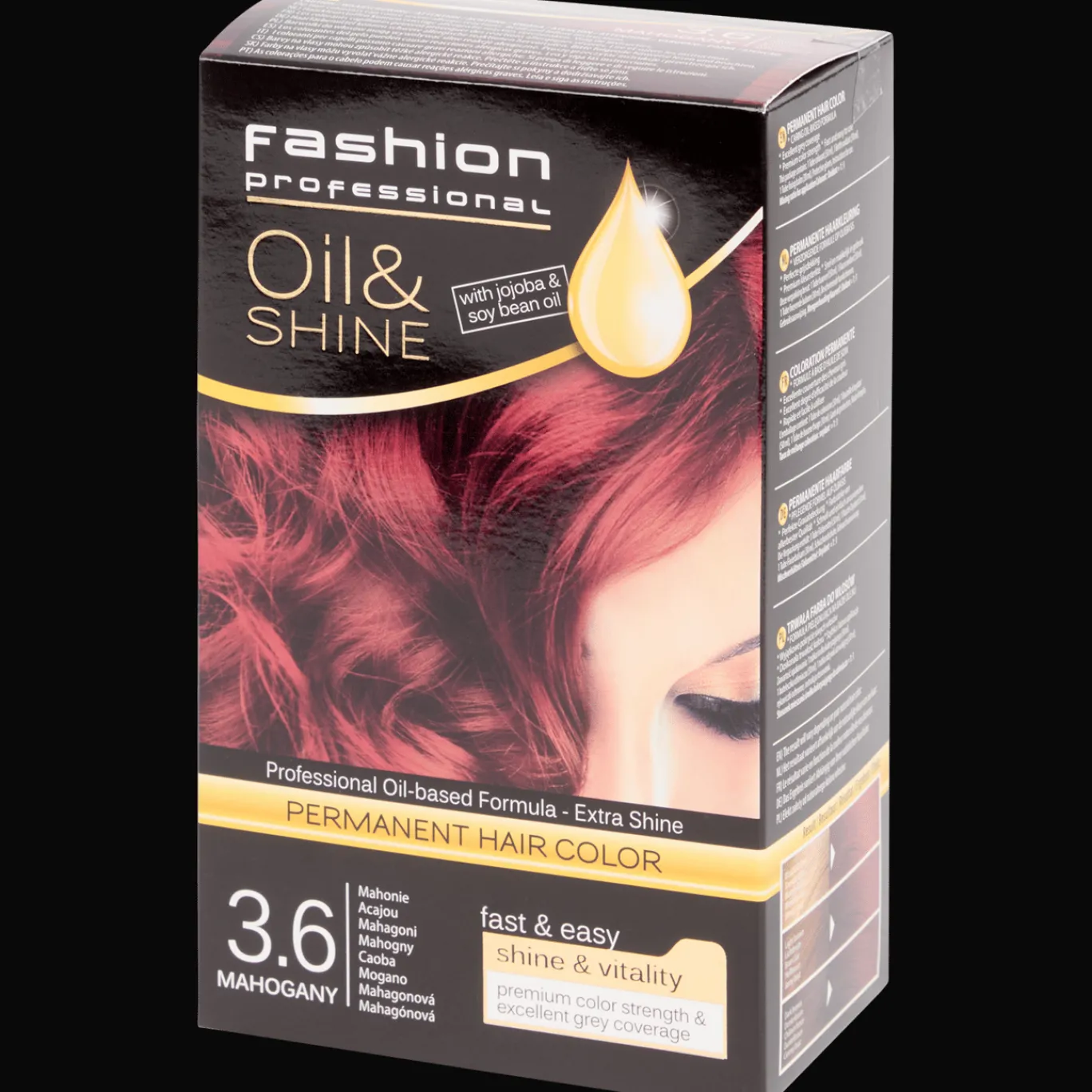 Action Coloration Permanente Pour Cheveux Fashion Professional Oil & Shine* Soins Capillaires