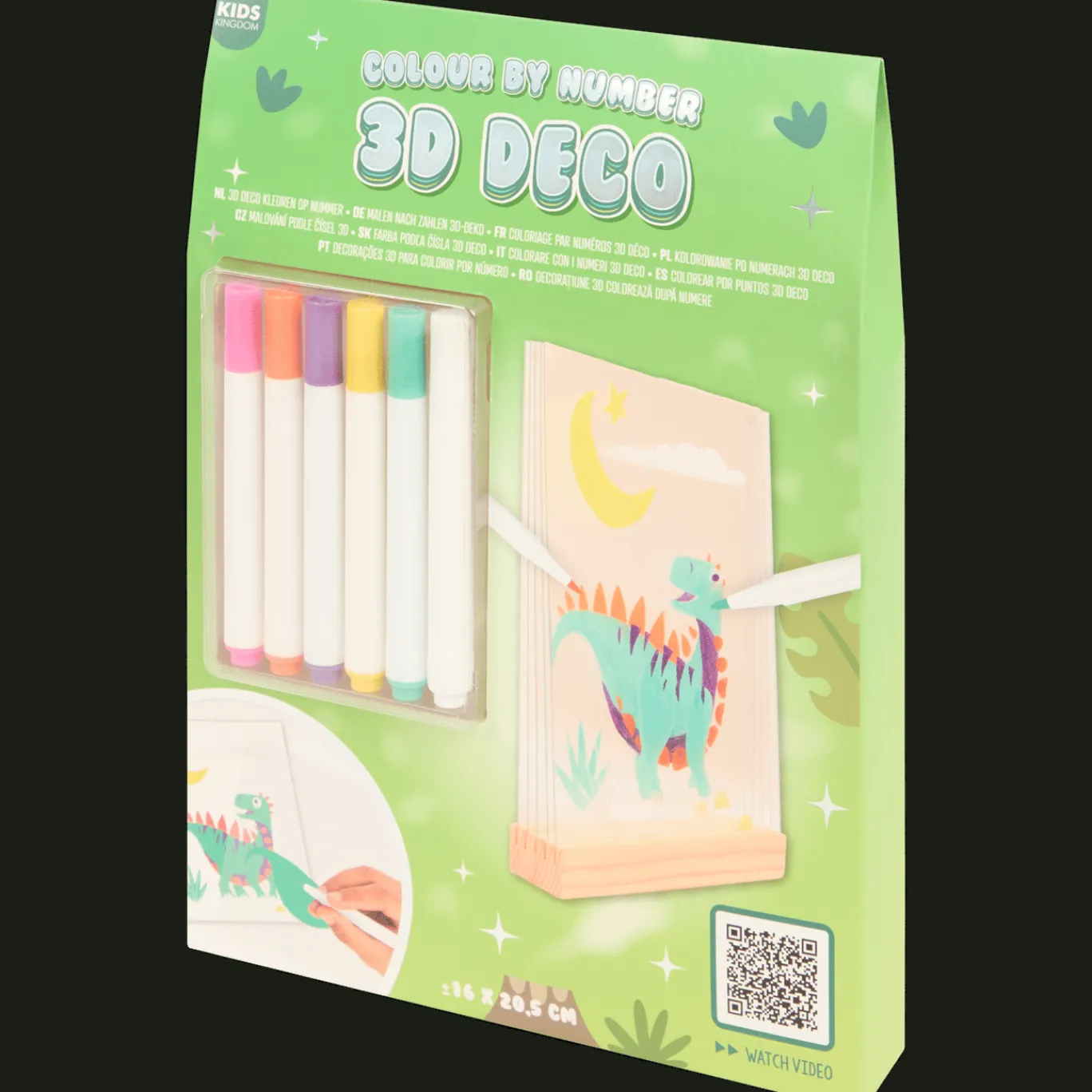 Action Coloriages 3D par numéro Kids Kingdom* Bricolage