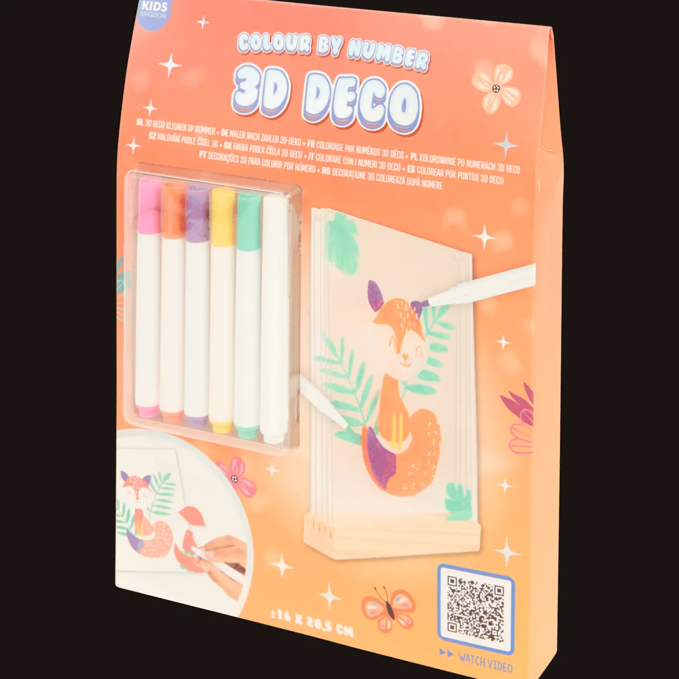 Action Coloriages 3D par numéro Kids Kingdom* Bricolage