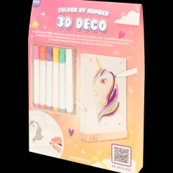 Action Coloriages 3D par numéro Kids Kingdom* Bricolage