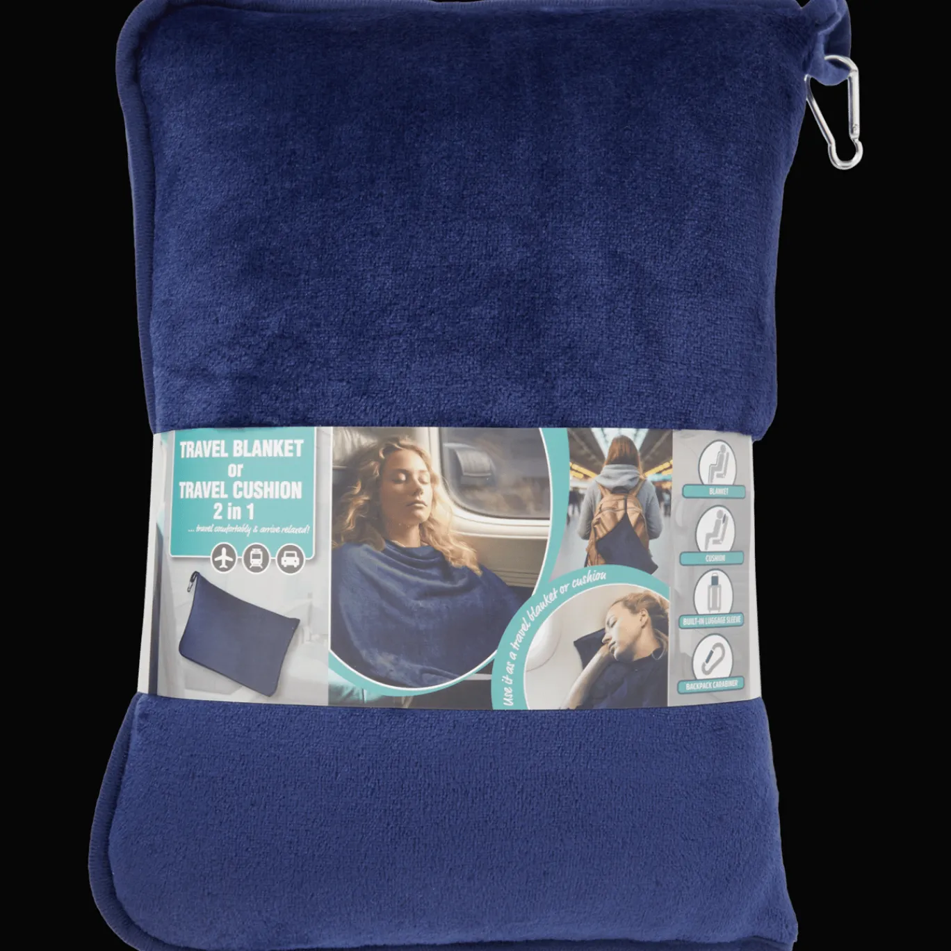 Action Coussin plaid de voyage 2-en-1* Articles De Camping