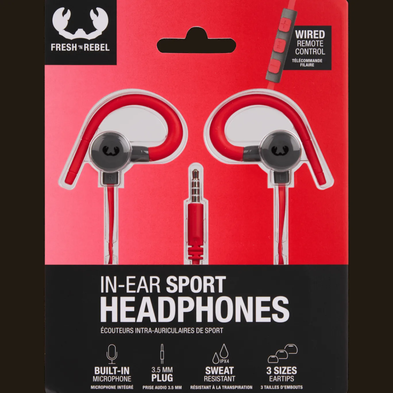 Fresh ’n Rebel Écouteurs de sport Intra-auriculaires* Casques Et Écouteurs