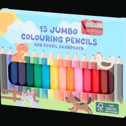 Action Crayons de couleur jumbo*Enfant Papeterie|Bricolage Pour Enfants