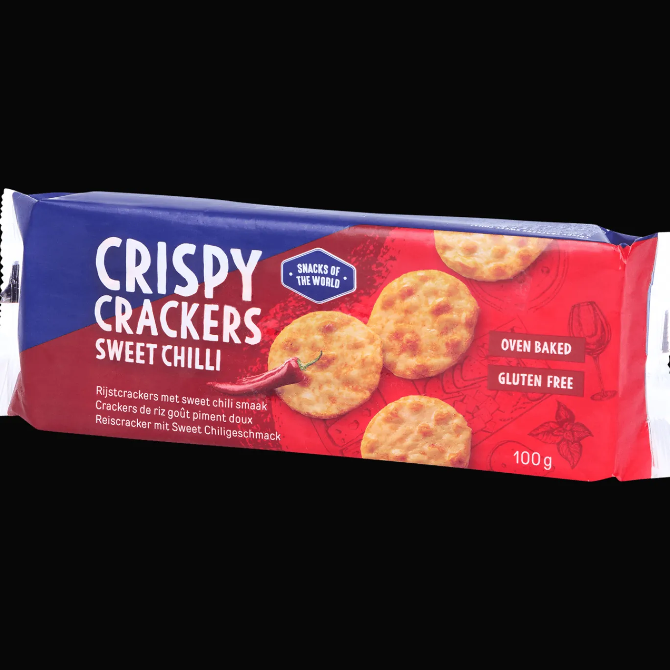 Action Crispy Crackers Snacks of the World Sweet Chilli* Chips