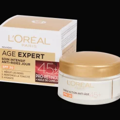 L'Oréal Crème de jour Triple Action Anti-Age Pro-Rétinol 45+* Soins Corporels