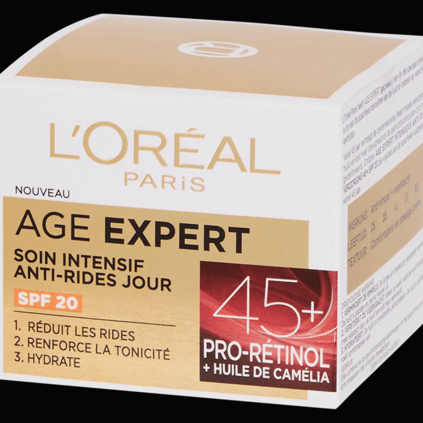 L'Oréal Crème de jour Triple Action Anti-Age Pro-Rétinol 45+* Soins Corporels