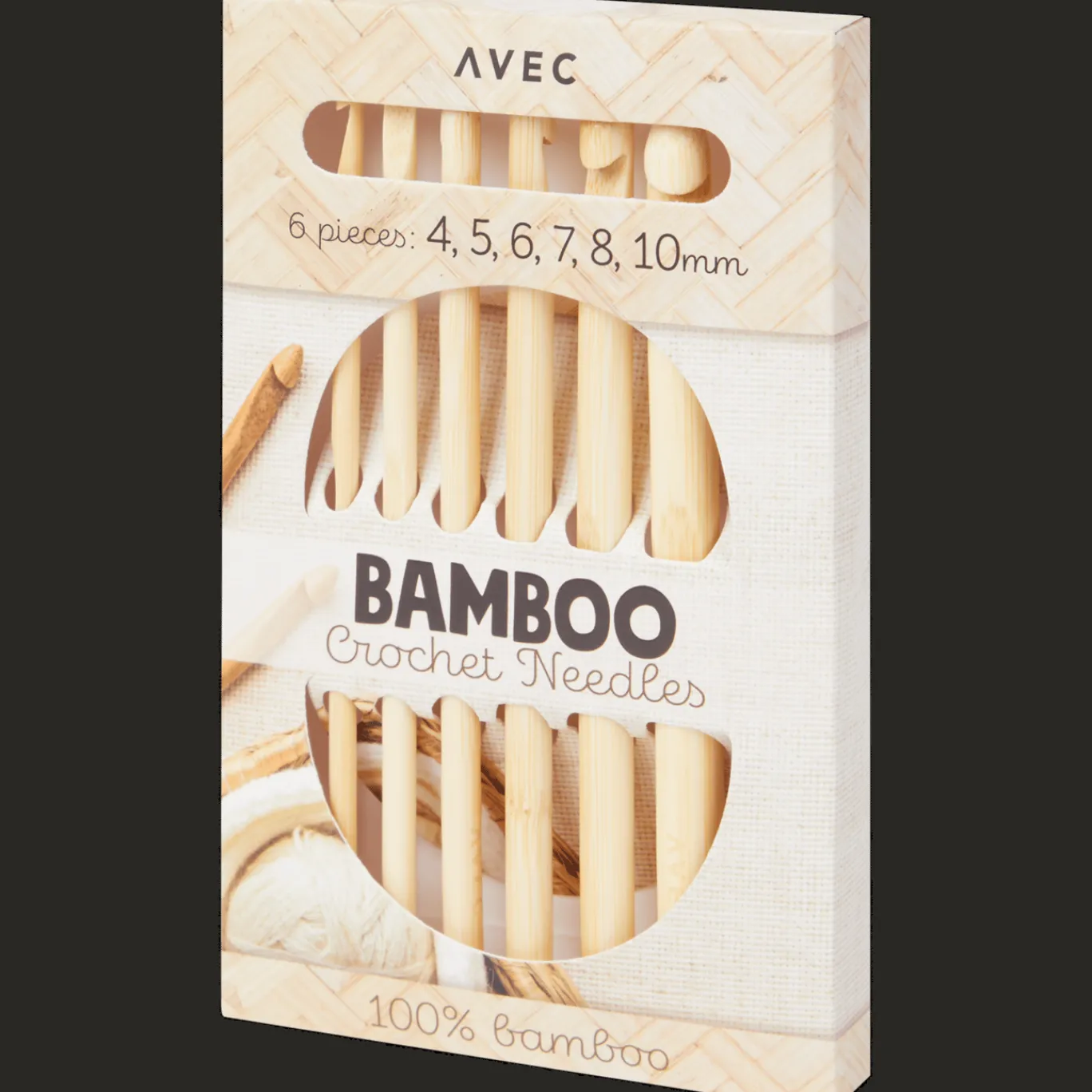 Action Crochets en bambou Avec* Outils