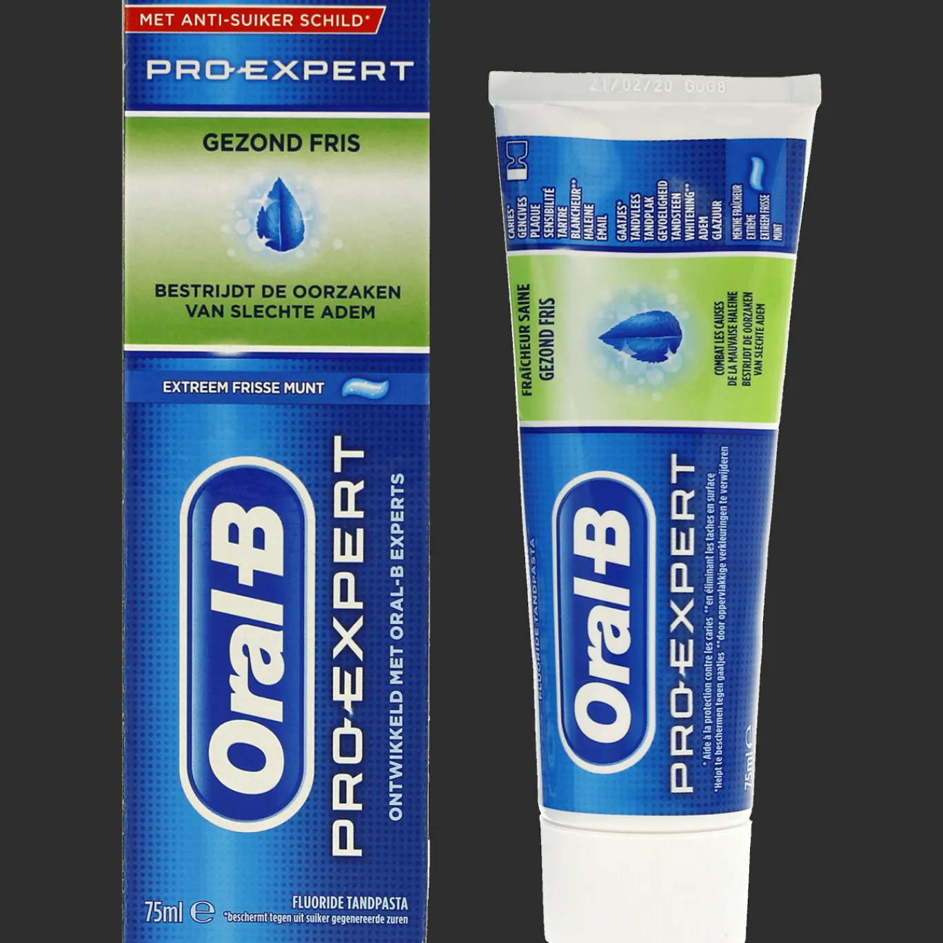 Oral-B Dentifrice Pro Expert Fraîcheur saine* Soins Buccaux
