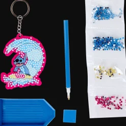 Action Diamond painting porte-clés Disney* Bricolage