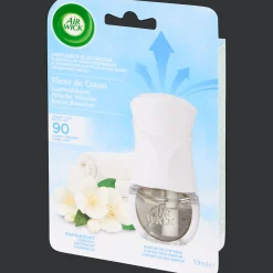 Air Wick Diffuseur de parfum électrique Fleur de coton* Produits De Lessive Et Vaisselle