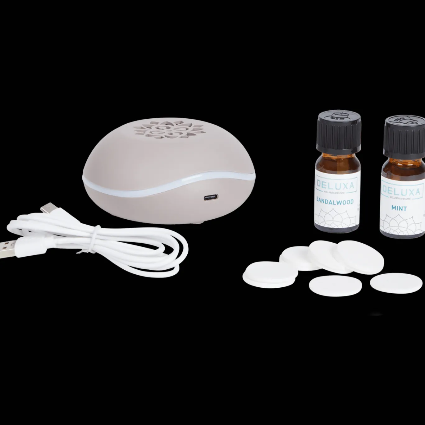 Action Diffuseur d'huiles essentielles LED Deluxa* Appareils De Cuisine