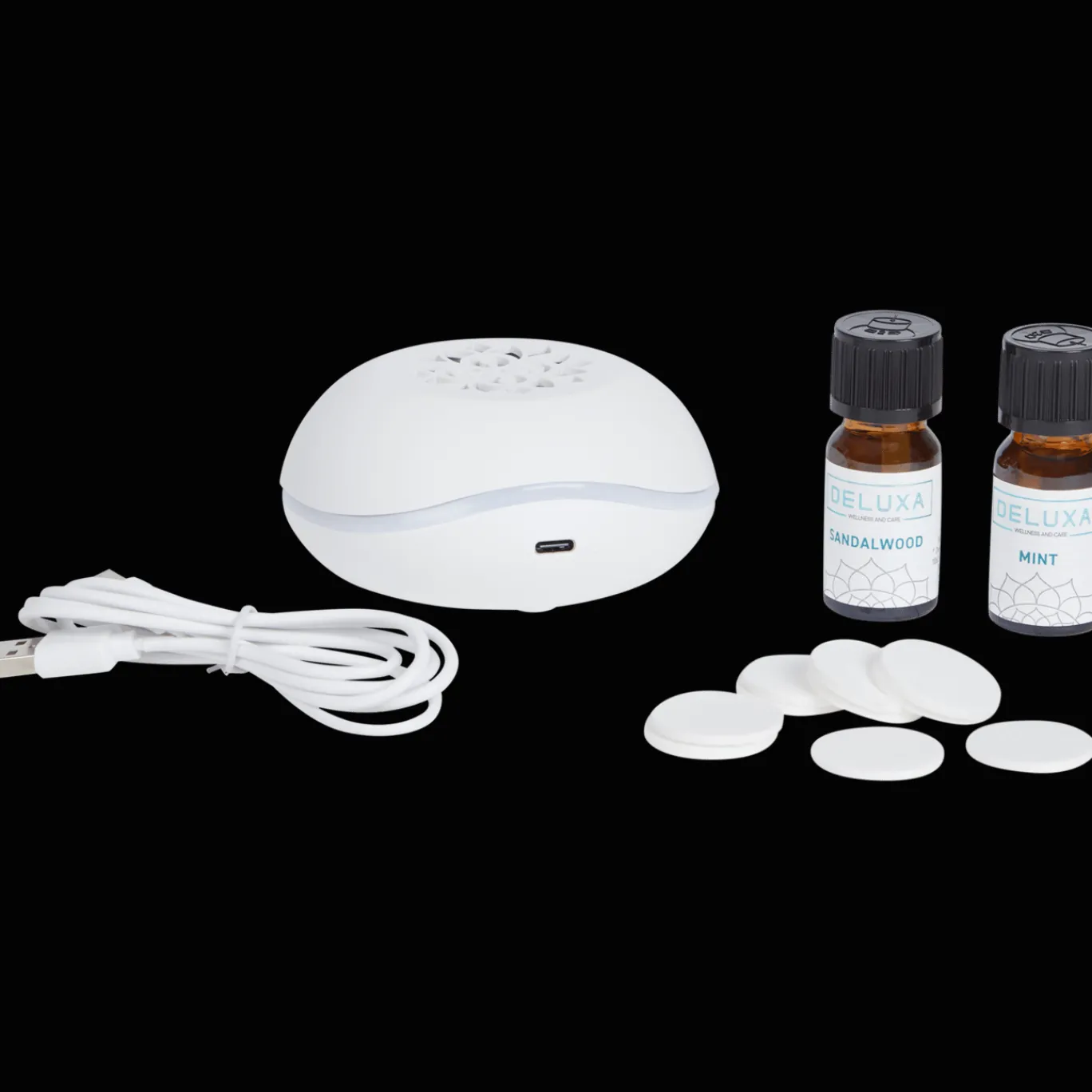 Action Diffuseur d'huiles essentielles LED Deluxa* Appareils De Cuisine