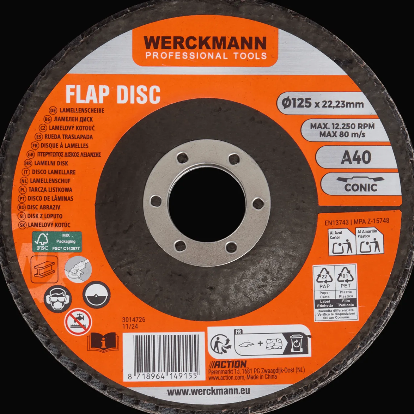 Werckmann Disque à lamelles* Outils