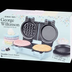 Action Double gaufrier polyvalent George Wilkinson* Appareils De Cuisine
